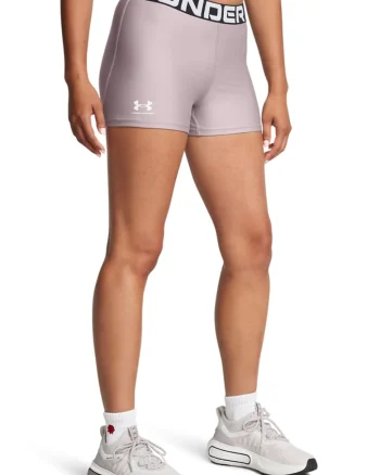 Colanti scurti pentru fitness Authentics, Roz prafuit