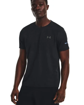 Tricou elastic pentru alergare, Gri inchis