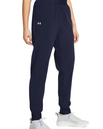 Pantaloni de trening cu talie inalta Rival, Bleumarin