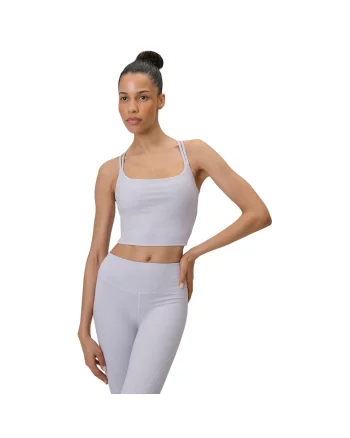 Maiou de yoga dama  slim fit, uscare rapida, violet