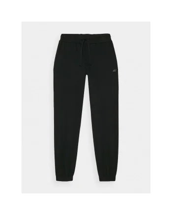 Pantaloni sport bumbac negru, Negru