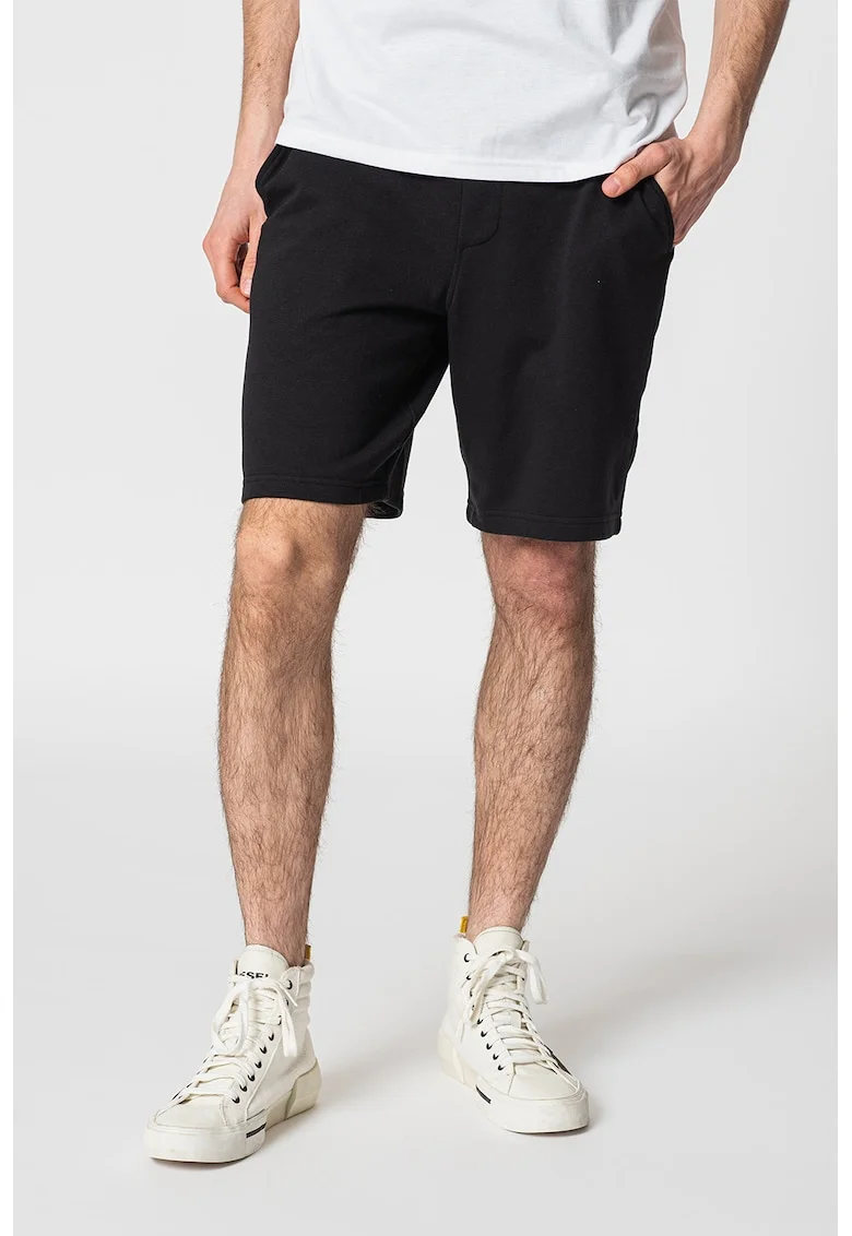 Pantaloni scurti pentru fitness Explorer, Negru