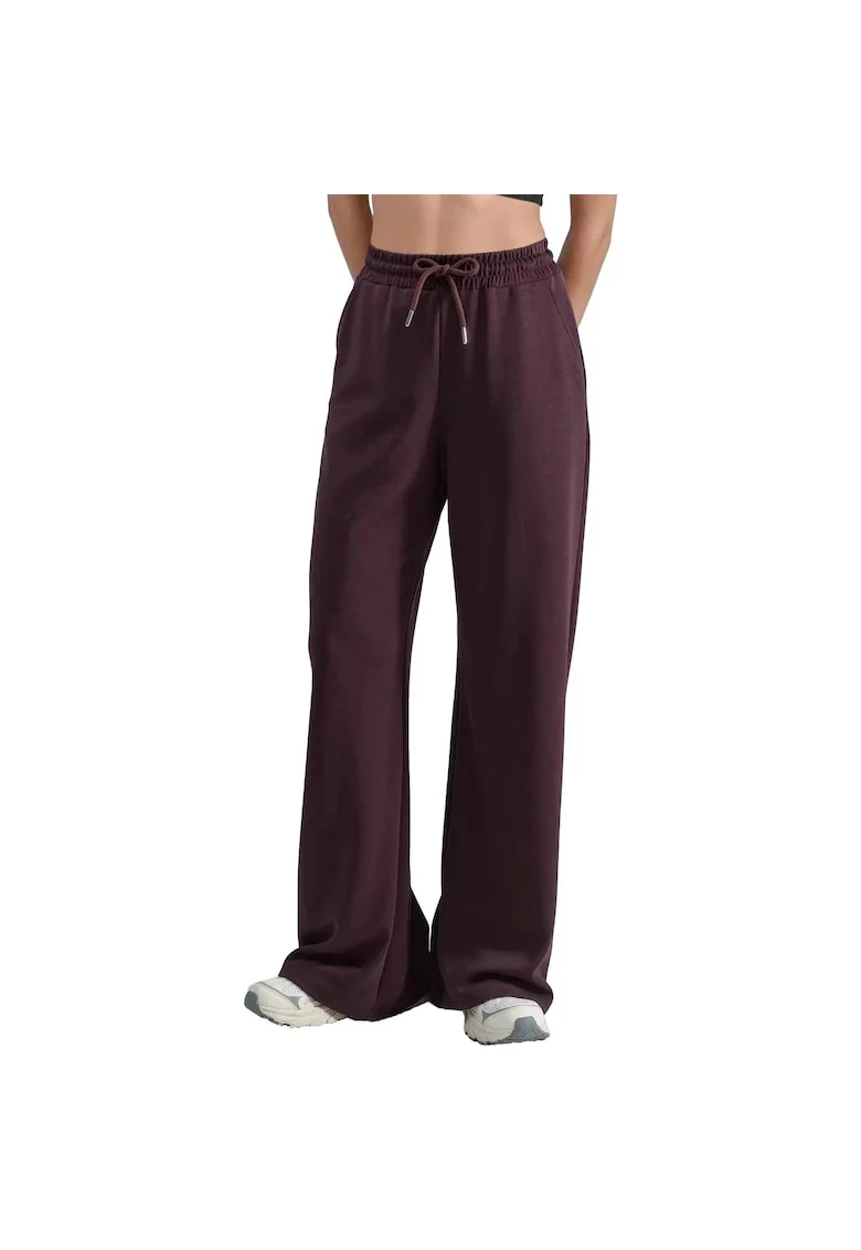 Pantaloni sport dama,  modal, visiniu