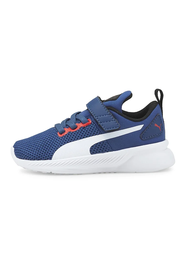 Pantofi cu velcro, pentru alergare Flyer Runner, Alb/Albastru