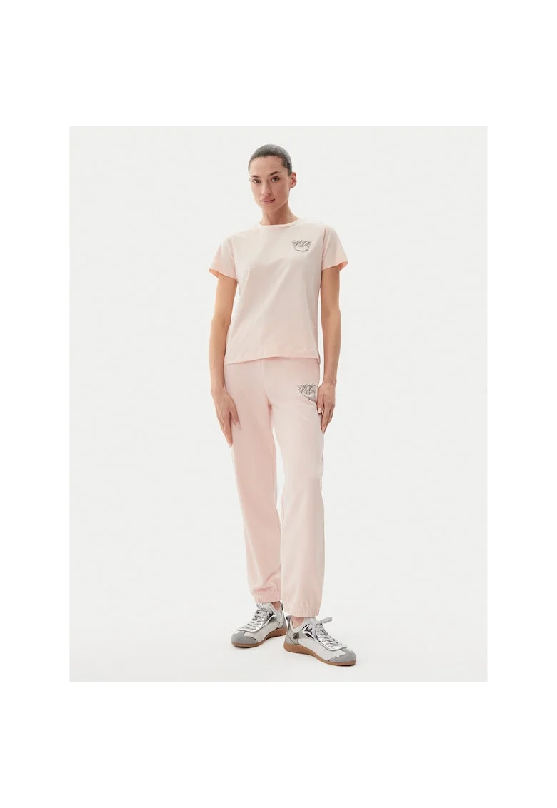Pantaloni sport dama  roz, trening,
