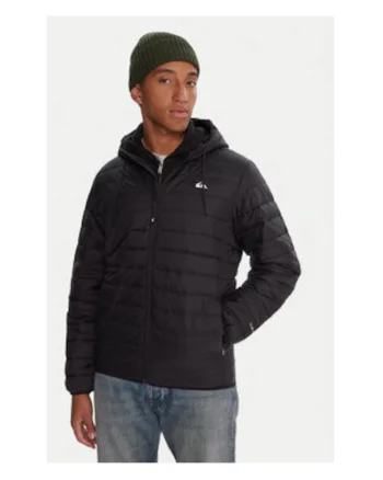 Geaca de tranzitie barbati,  100% nailon reciclat, Negru