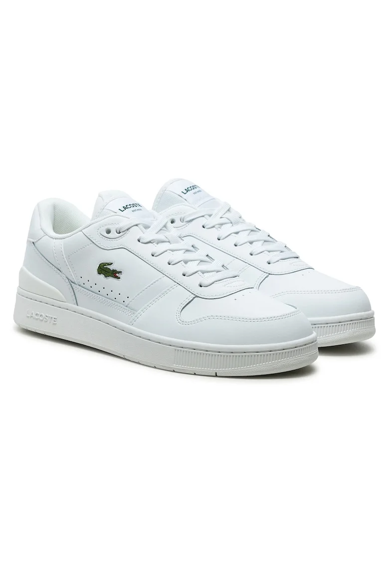 Pantofi  barbati, piele naturala, alb, sport,