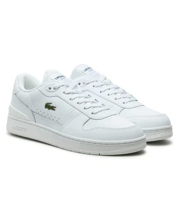 Pantofi  barbati, piele naturala, alb, sport,