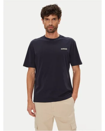 Tricou barbati  bleumarin, bumbacwqfq, Bleumarin