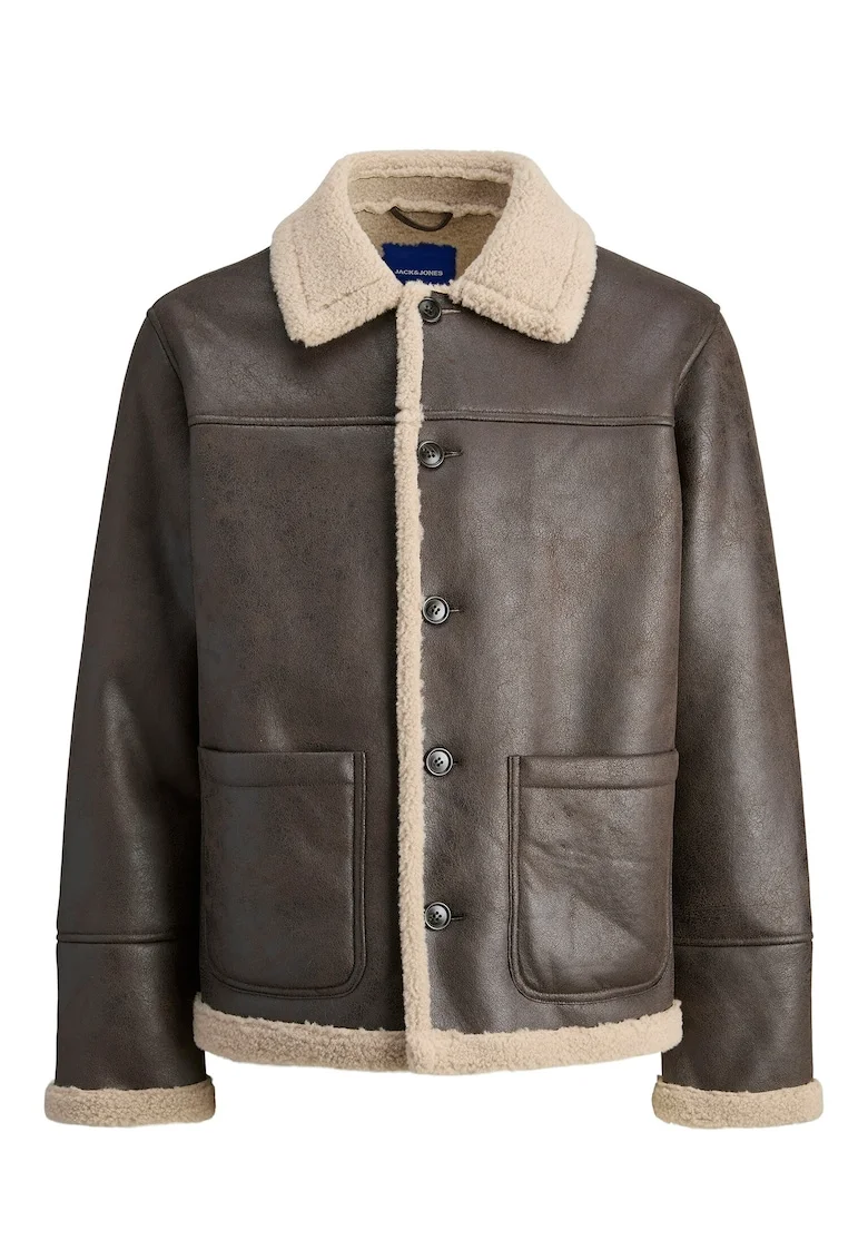 Geaca piele, Jack Jones, piele, Maro