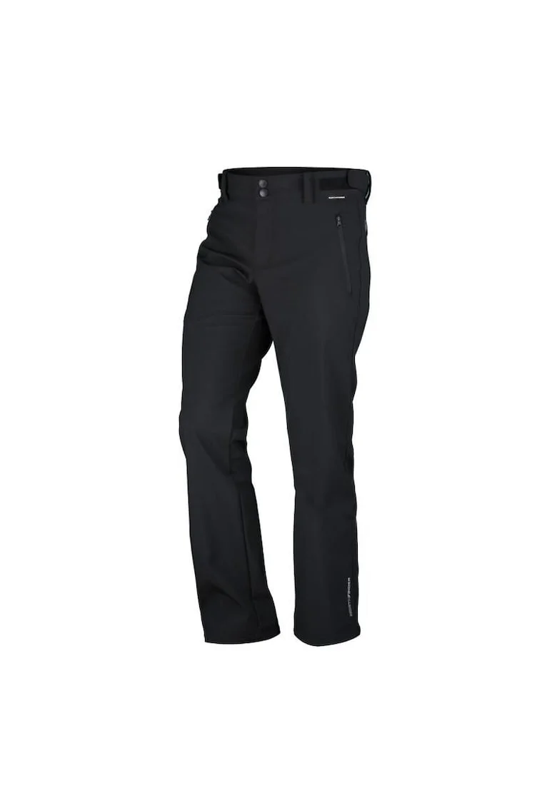 Pantaloni outdoor din softshell 3L 5K/5K pentru barbati Geron, Negru