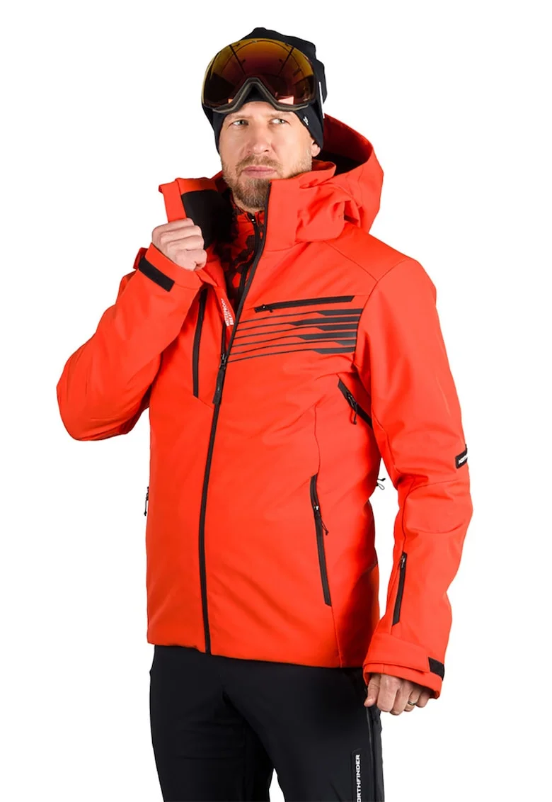 Geaca schi softshell 3L 10K/5K barbati Bartalan, Rosu