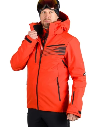 Geaca schi softshell 3L 10K/5K barbati Bartalan, Rosu