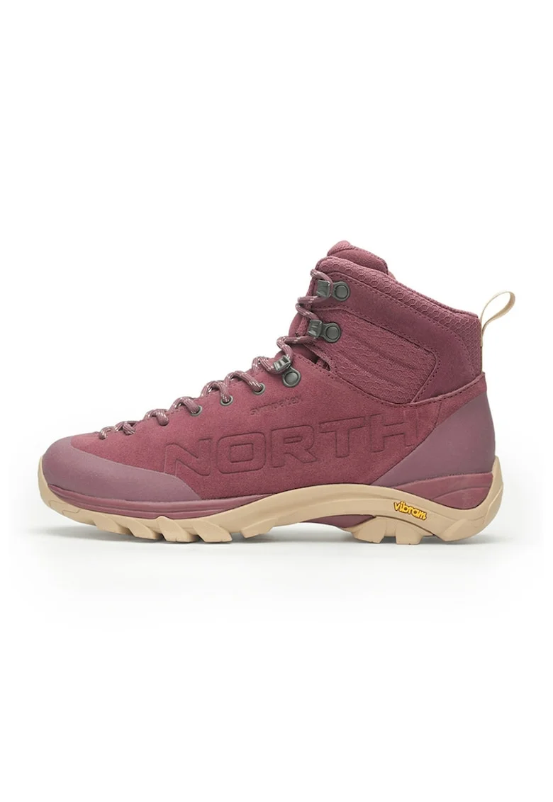 Ghete drumetie Vibram® XS Trek Evo dama Pangma1, Rosu stins