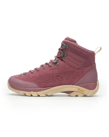 Ghete drumetie Vibram® XS Trek Evo dama Pangma1, Rosu stins