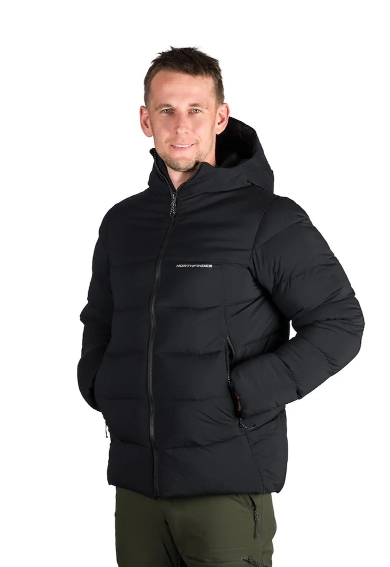 Jacheta outdoor 2L barbati Bronsilaw, Negru