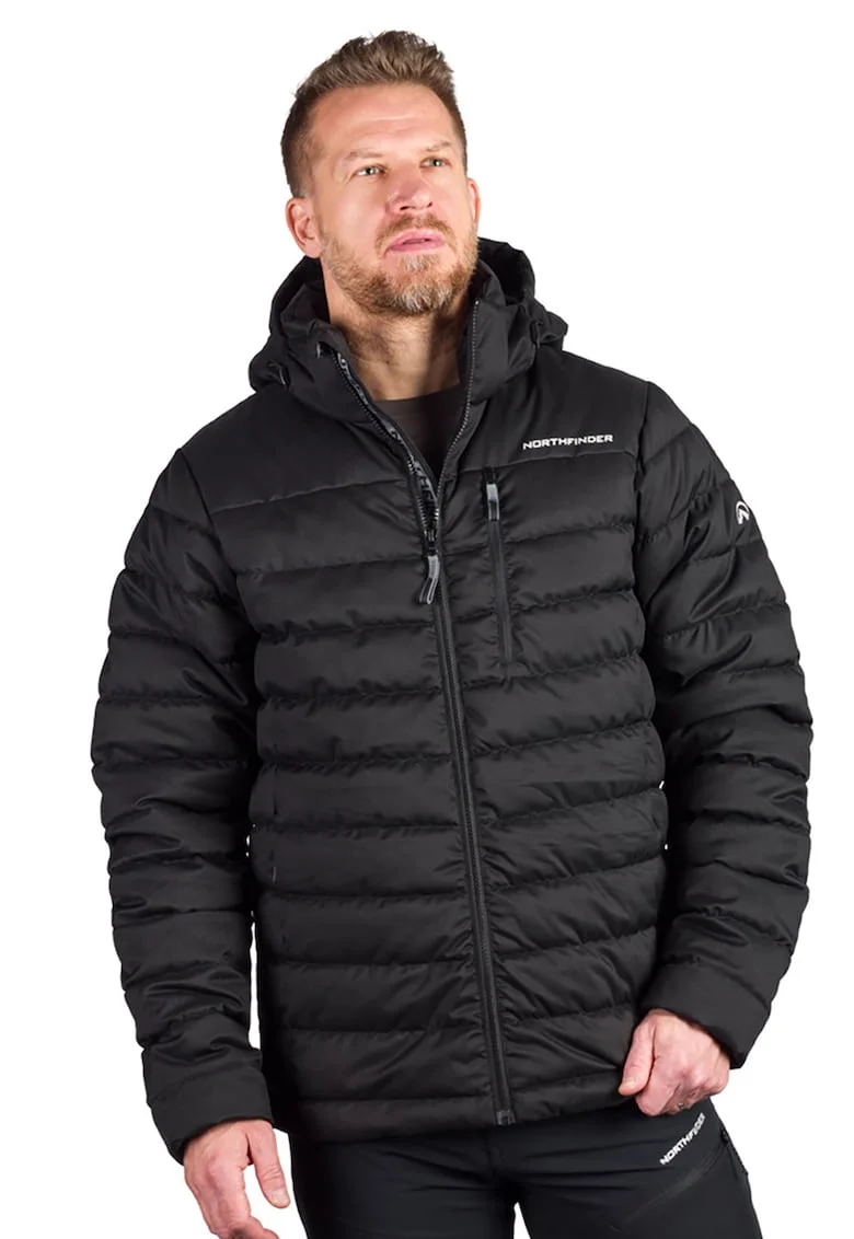 Jacheta sport 2L 5K/5K barbati Milosh black, Negru