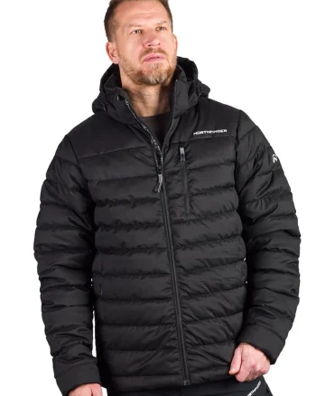 Jacheta sport 2L 5K/5K barbati Milosh black, Negru