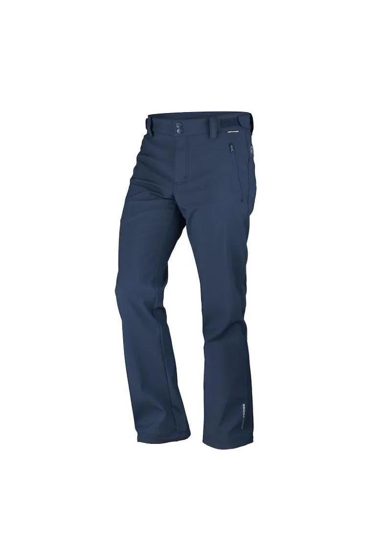 Pantaloni outdoor din softshell 3L 5K/5K pentru barbati Geron, Albastru inchis
