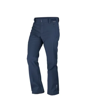Pantaloni outdoor din softshell 3L 5K/5K pentru barbati Geron, Albastru inchis