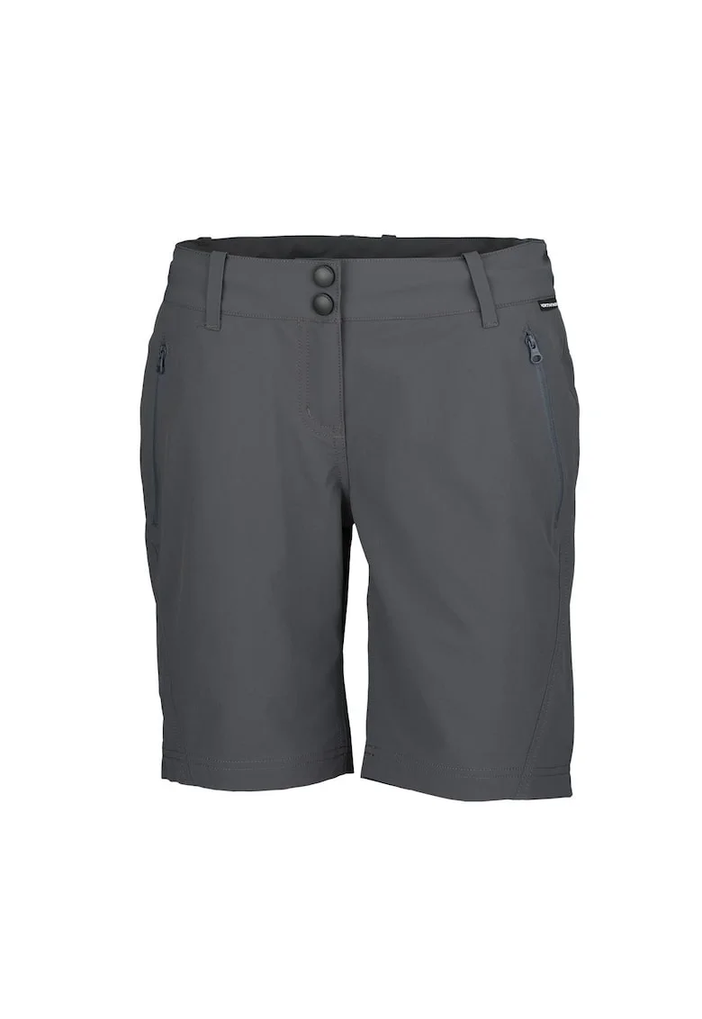 Pantaloni scurti elastici pentru femei Brynlee, Verde/Gri