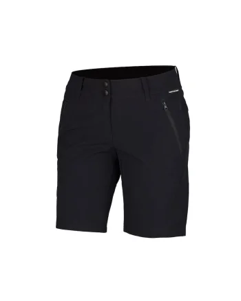 Pantaloni scurti elastici pentru femei Brynlee, Negru