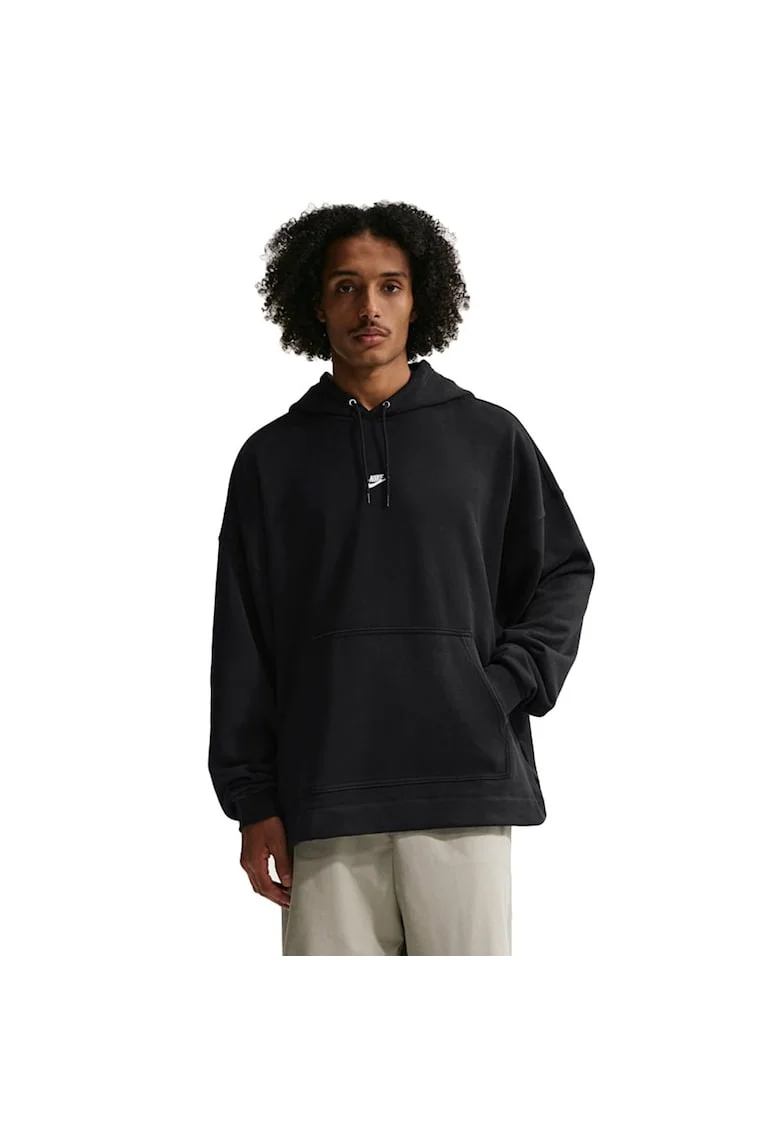 Hanorac  Sportswear Club Oversized IF0745-010, Barbati, Negru