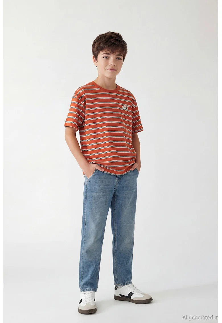 Blugi regular-fit, Albastru deschis