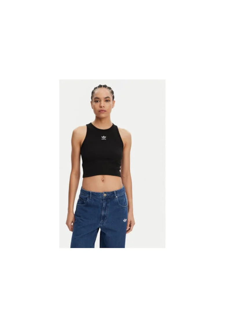 Top crop cu detaliu logo 00