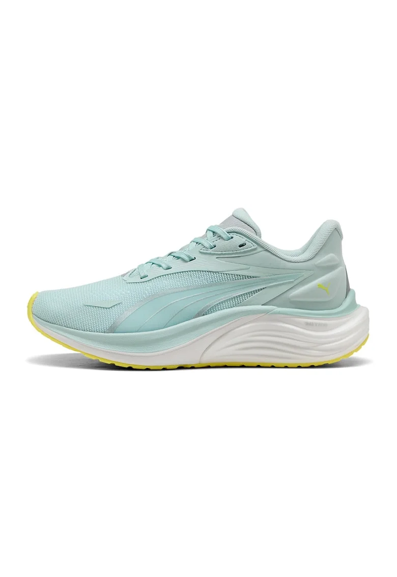 Pantofi Electrify NITRO™ 4 cu logo lateral pentru alergare, Alb/Turcoaz/Galben pal