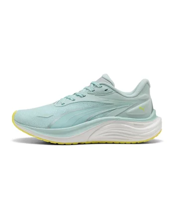Pantofi Electrify NITRO™ 4 cu logo lateral pentru alergare, Alb/Turcoaz/Galben pal
