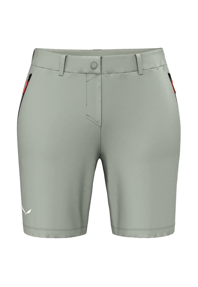 Pantaloni scurti trekking dama  Puez Talvena Durastretch, Gri