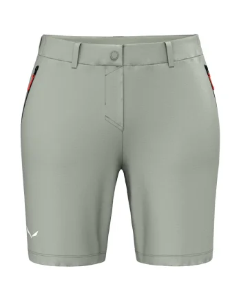 Pantaloni scurti trekking dama  Puez Talvena Durastretch, Gri