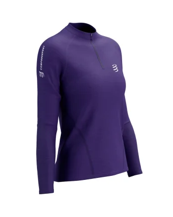 Bluza alergare dama  Trail HZ FW 2024, Mov