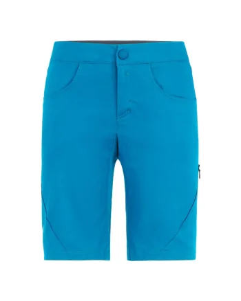 Pantaloni trekking copii  Agner Movement, albastru, bumbac, Albastru