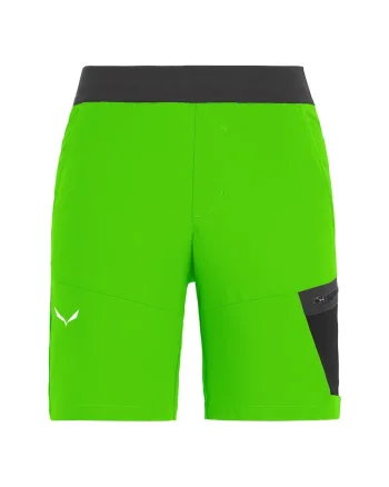 Pantaloni trekking copii  Agner Durastretch, Verde