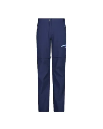 Pantaloni trekking dama  Zip-off 31T5116, Albastru