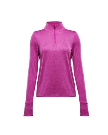 Bluza alergare dama  Swift, Magenta