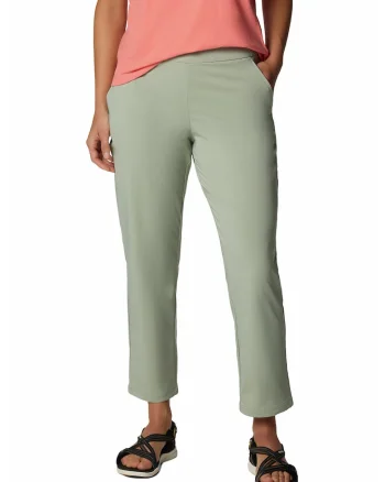 Pantaloni cu UPF 50 pentru drumetii All Seasons™, Verde pal