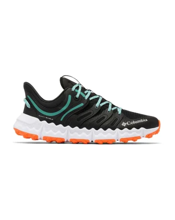 Pantofi cu finisaj rezistent la apa Voyager FLX pentru trekking, Negru/Verde persan