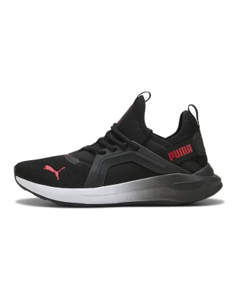 Pantofi Softride Enzo 5 cu brant cu amortizare pentru alergare, Negru/Rosu vermillion