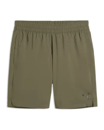 Pantaloni scurti cu talie elastica pentru antrenament Foundations, Kaki