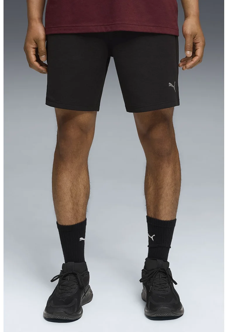 Pantaloni scurti pentru fitness Cloudspun, Negru