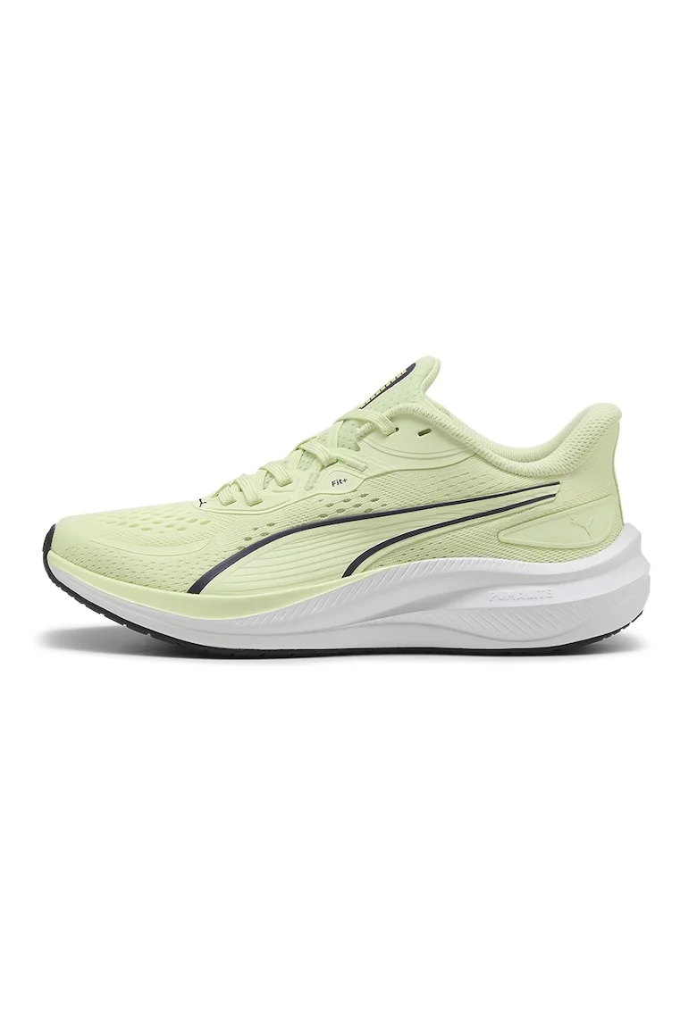 Pantofi Skyrocket Lite 2 cu brant cu amortizare pentru alergare, Negru stins/Verde pal