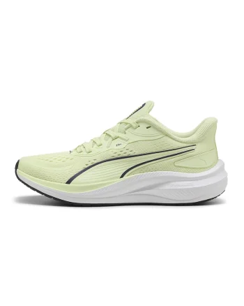 Pantofi Skyrocket Lite 2 cu brant cu amortizare pentru alergare, Negru stins/Verde pal