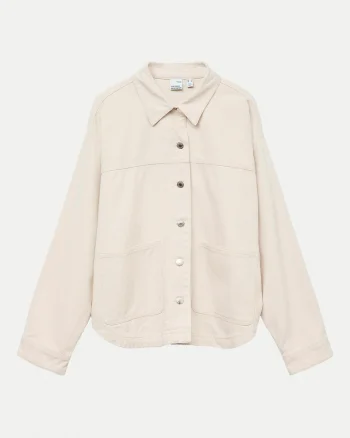 Geaca dama  model 10331693, bumbac-poliester, bej