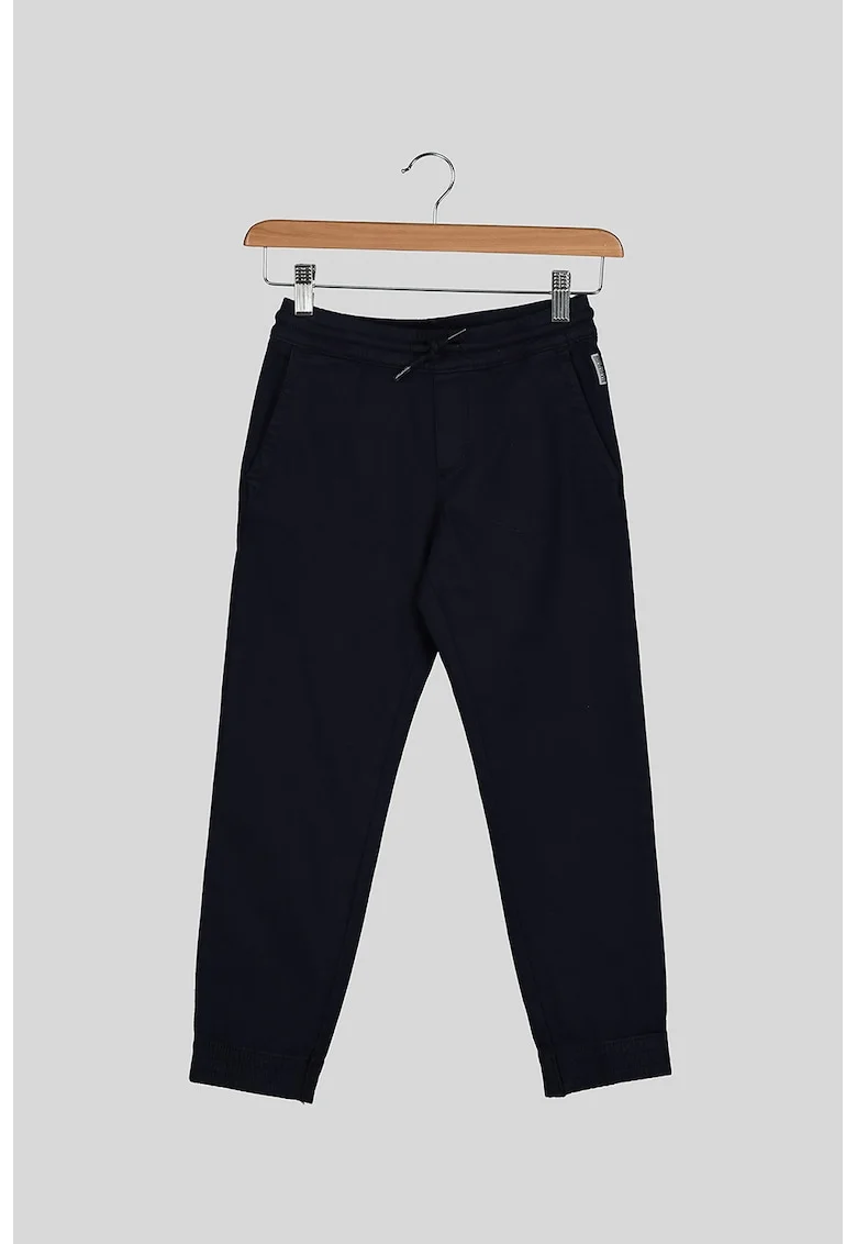 Pantaloni sport cu snur Mori, Bleumarin