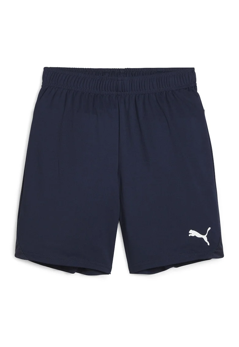 Pantaloni scurti cu talie elastica pentru fotbal teamGOAL, Bleumarin