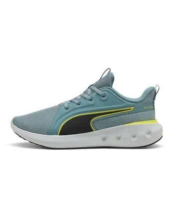 Pantofi Softride Carson pentru alergare, Negru/Galben/Turcoaz