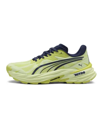Pantofi Fast-Trac NITRO 4 de plasa cu detalii contrastante pentru alergare, Albastru ultramarin/Verde lime/Verde fistic